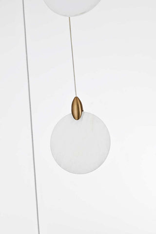 Avery LED Pendant in Satin Gold
