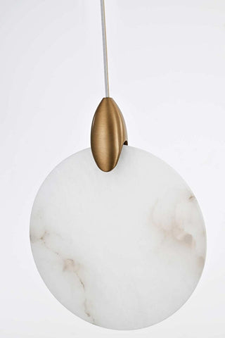 Avery LED Pendant in Satin Gold