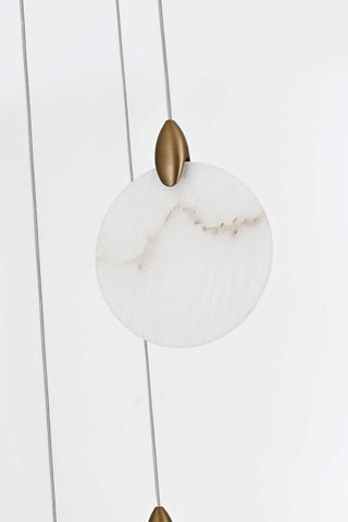Avery LED Pendant in Satin Gold