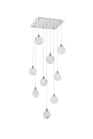 Avery LED Pendant in Chrome