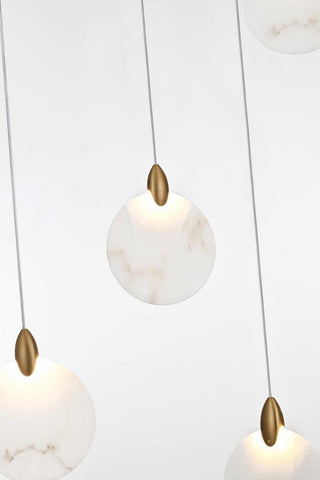 Avery LED Pendant in Satin Gold