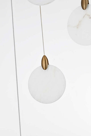 Avery LED Pendant in Satin Gold