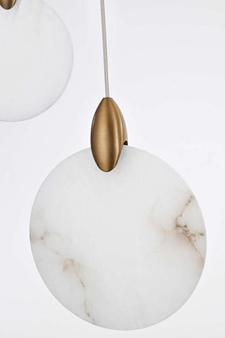 Avery LED Pendant in Satin Gold