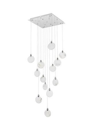 Avery LED Pendant in Chrome