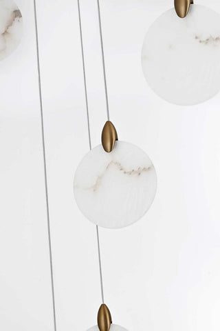 Avery LED Pendant in Satin Gold