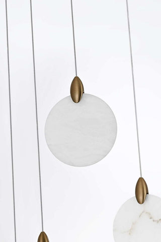 Avery LED Pendant in Satin Gold