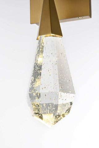 Amora LED Wall Sconce in Satin Gold