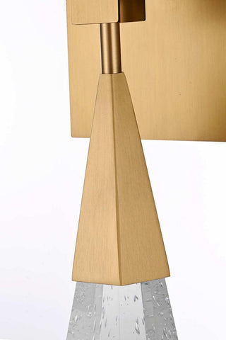 Amora LED Wall Sconce in Satin Gold