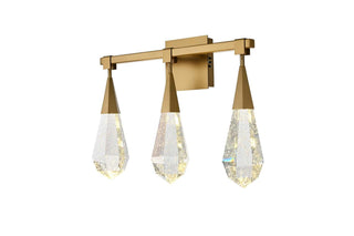 Amora LED Wall Sconce in Satin Gold