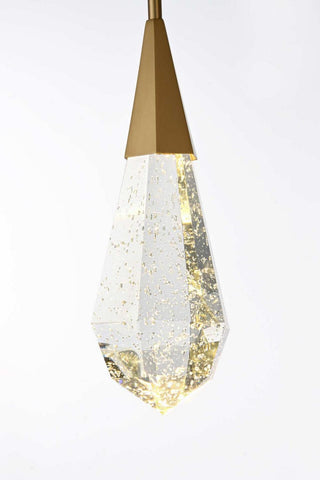 Amora LED Wall Sconce in Satin Gold