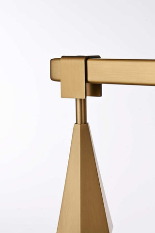 Amora LED Wall Sconce in Satin Gold
