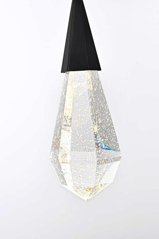 Amora LED Pendant in Black