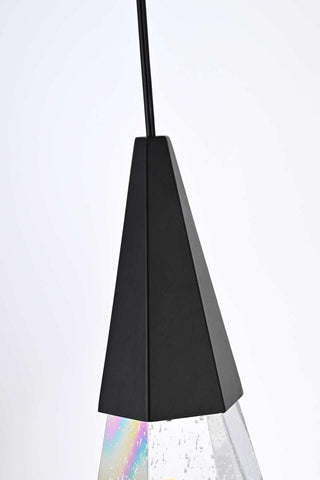 Amora LED Pendant in Black