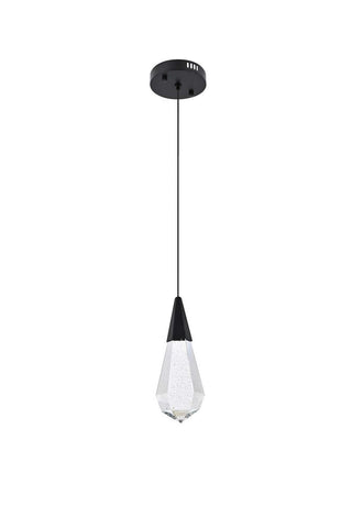 Amora LED Pendant in Black