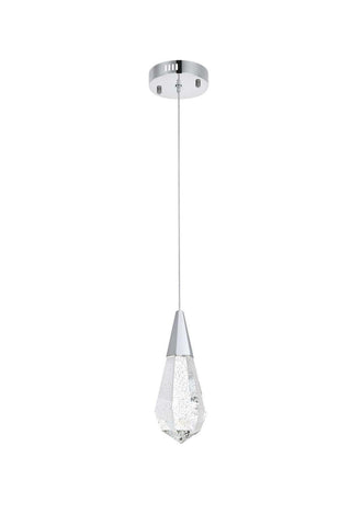 Amora LED Pendant in Chrome