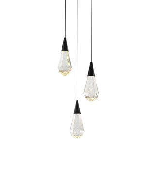 Amora LED Pendant in Black