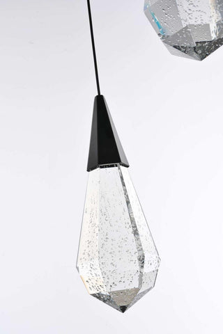 Amora LED Pendant in Black