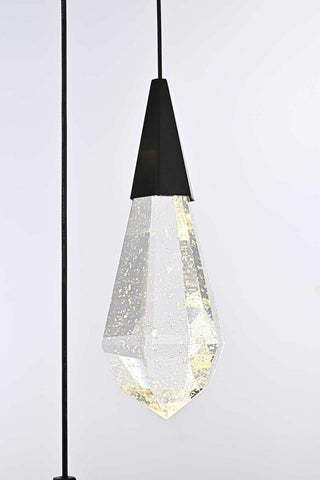 Amora LED Pendant in Black