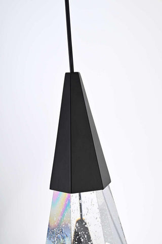 Amora LED Pendant in Black