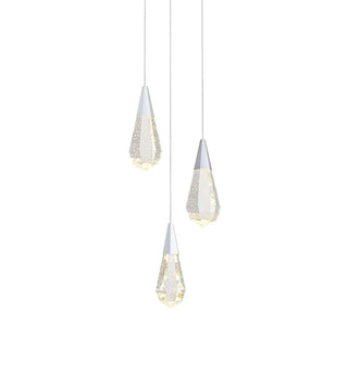 Amora LED Pendant in Chrome