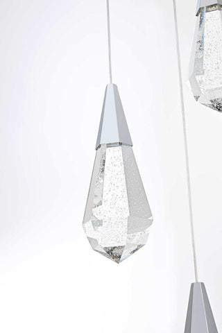 Amora LED Pendant in Chrome