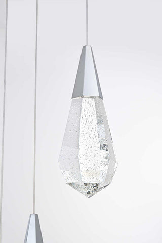 Amora LED Pendant in Chrome