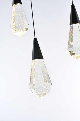 Amora LED Pendant in Black