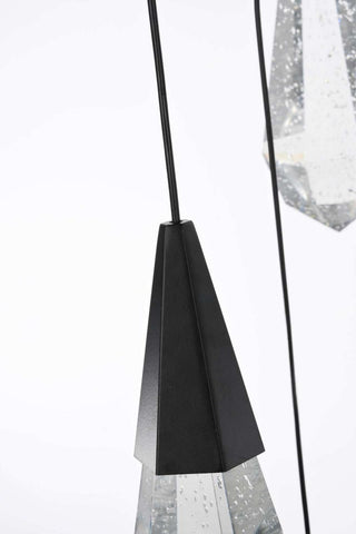 Amora LED Pendant in Black