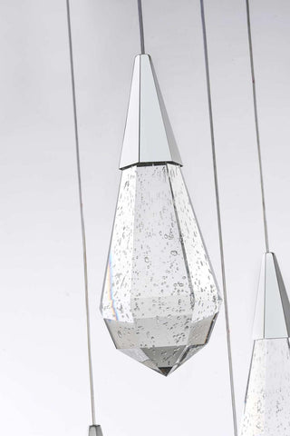Amora LED Pendant in Chrome