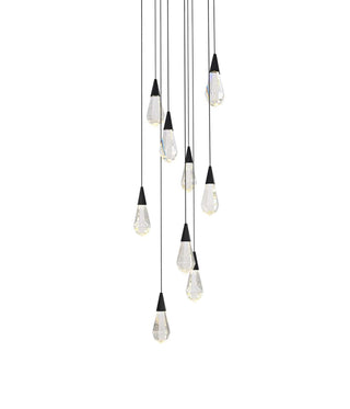 Amora LED Pendant in Black