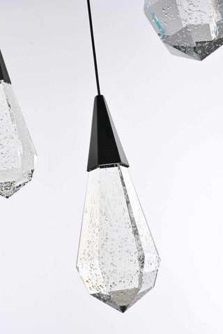 Amora LED Pendant in Black