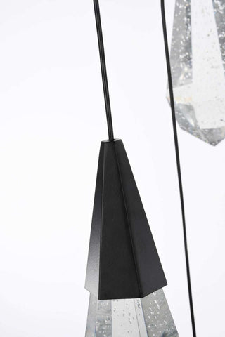 Amora LED Pendant in Black