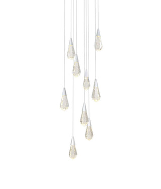 Amora LED Pendant in Chrome