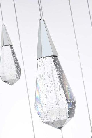 Amora LED Pendant in Chrome