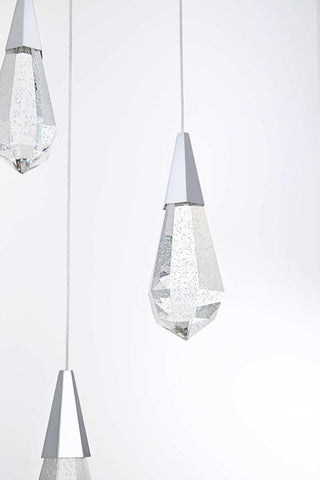 Amora LED Pendant in Chrome