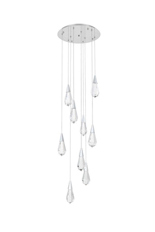 Amora LED Pendant in Chrome