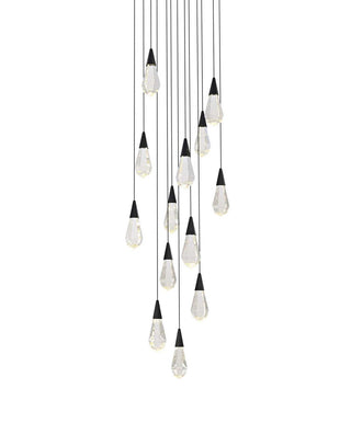 Amora LED Pendant in Black