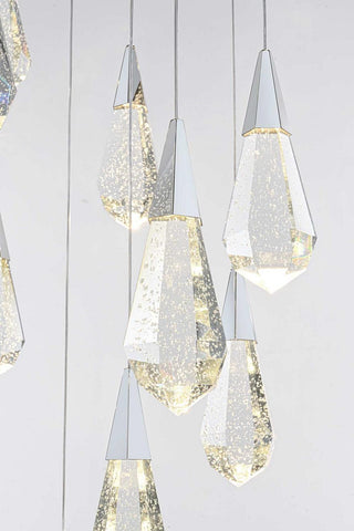 Amora LED Pendant in Chrome