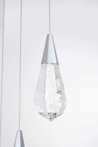 Amora LED Pendant in Chrome