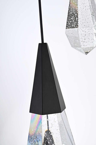 Amora LED Pendant in Black