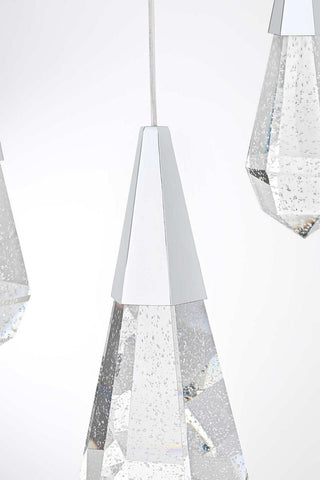 Amora LED Pendant in Chrome