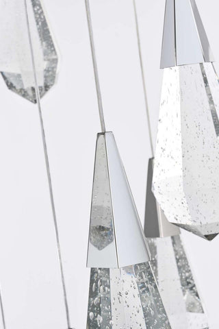 Amora LED Chandelier in Chrome
