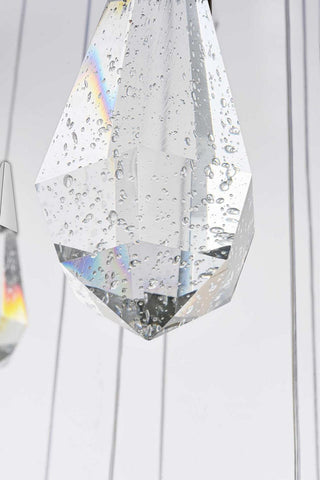 Amora LED Chandelier in Chrome