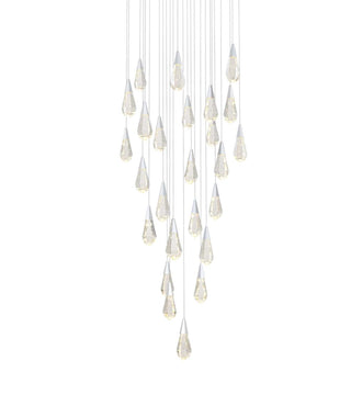 Amora LED Chandelier in Chrome