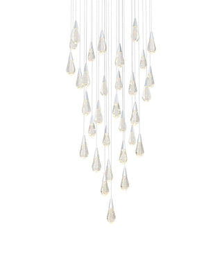 Amora LED Chandelier in Chrome
