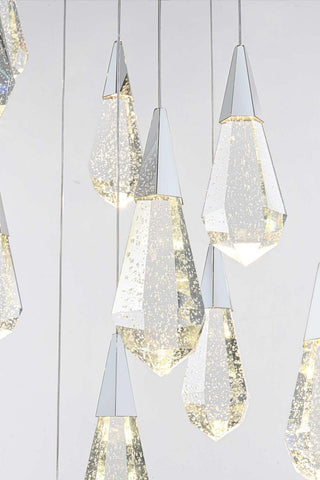 Amora LED Chandelier in Chrome