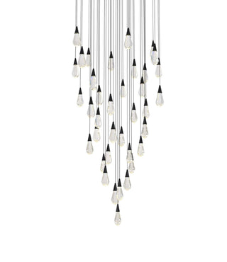 Amora LED Chandelier in Black