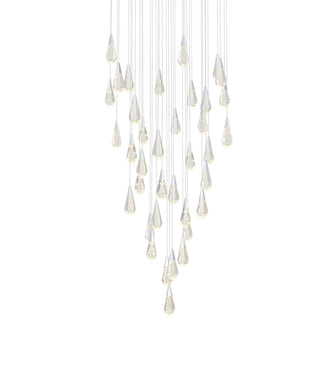 Amora LED Chandelier in Chrome