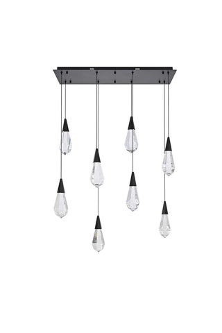 Amora LED Pendant in Black