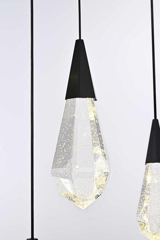 Amora LED Pendant in Black